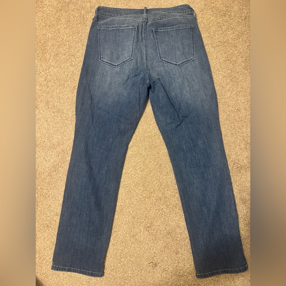 Old Navy High Rise WOW Straight Jeans Size 12 Short - Picture 4 of 4